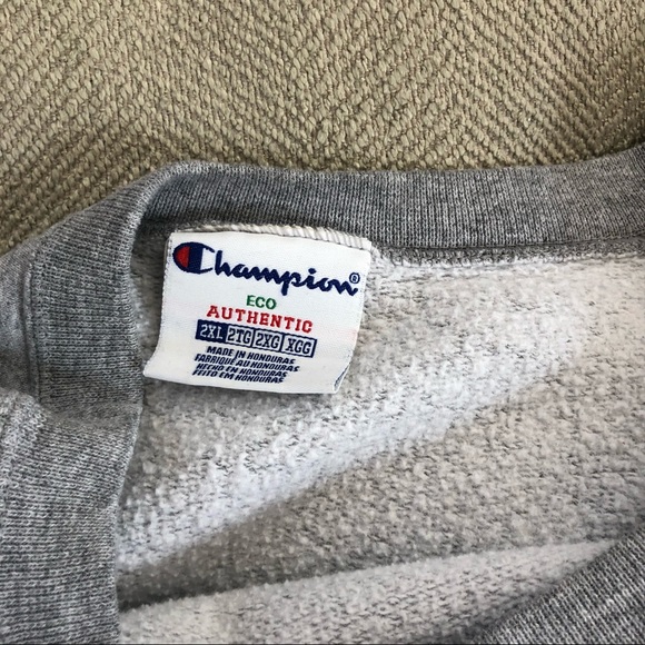 Grey Men’s XXL Champion Crew Neck - Picture 5 of 6